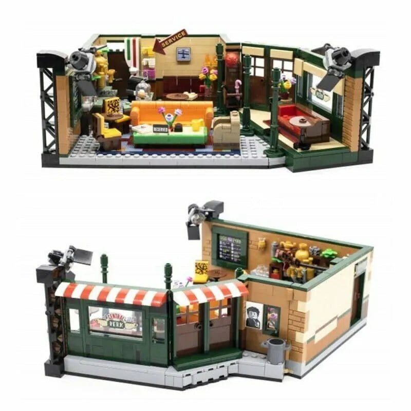 Building Blocks Friends Building Blocks MOC Central Perk Ideas Bricks Toy Construction Set Toys - 1
