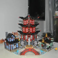 Thumbnail for Building Blocks Ninjago City MOC Temple of Airjitzu Bricks Toy - 2