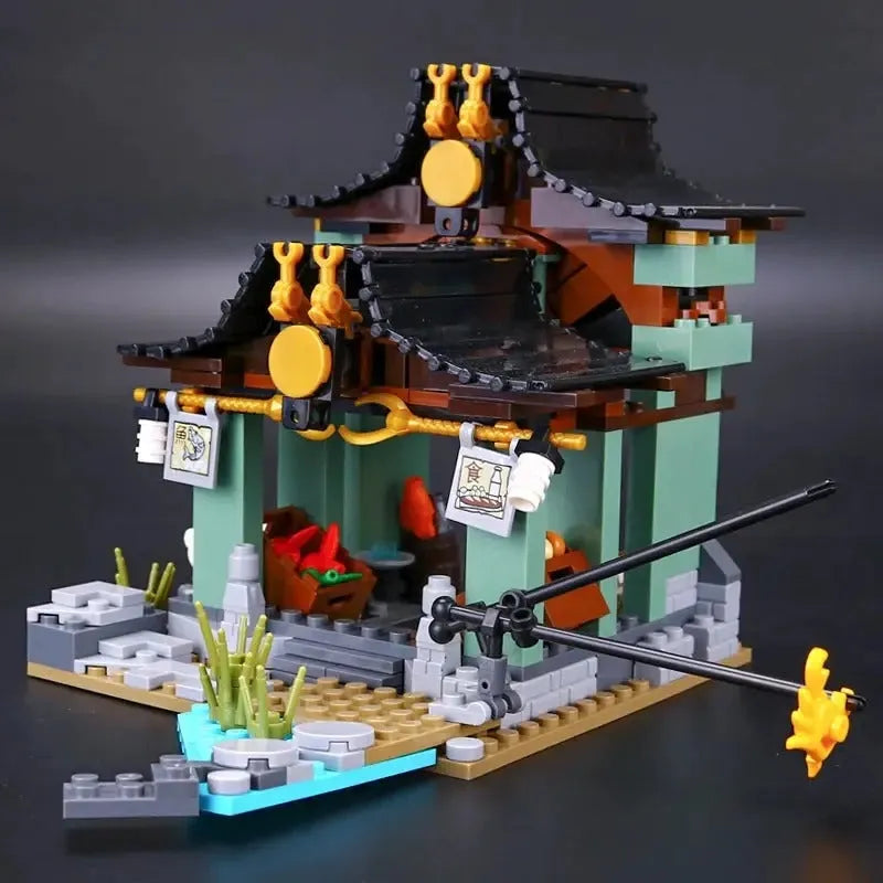 Building Blocks Ninjago City MOC Temple of Airjitzu Bricks Toy - 10