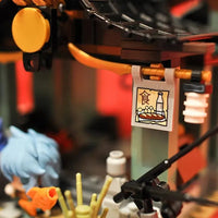Thumbnail for Building Blocks Ninjago City MOC Temple of Airjitzu Bricks Toy - 7