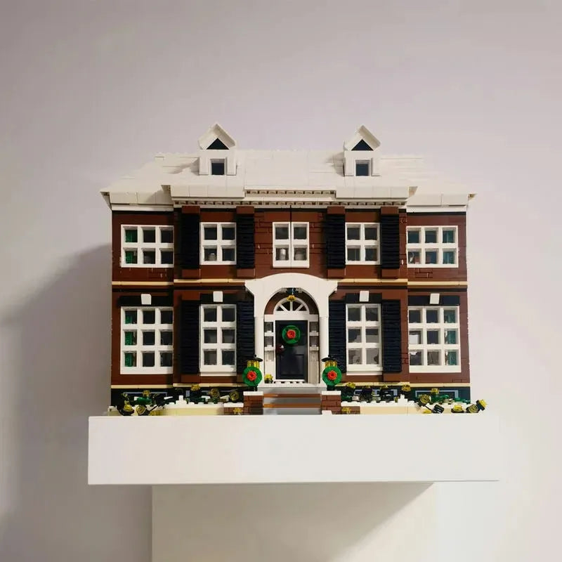 Building Blocks Creative MOC Movie Home Alone House Bricks Toy - 6
