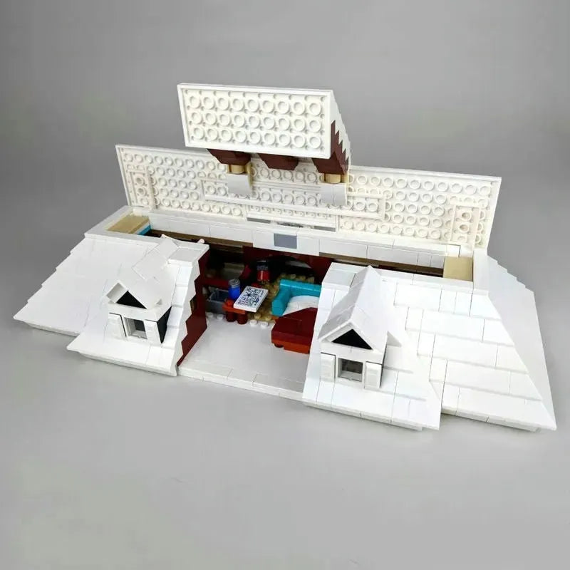 Building Blocks Creative MOC Movie Home Alone House Bricks Toy Construction Set Toys - 11
