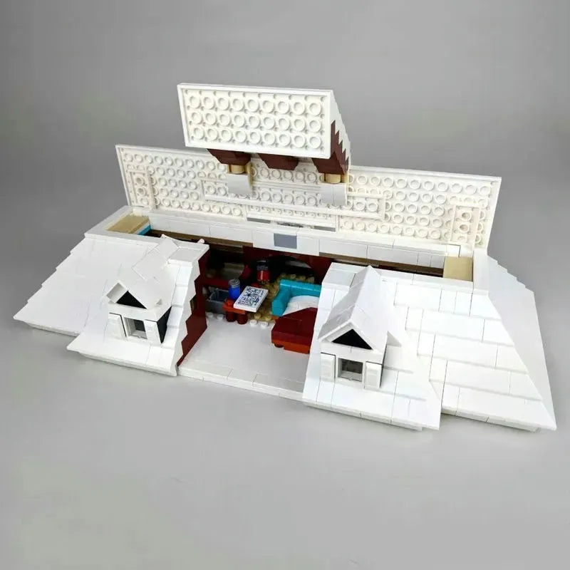 Building Blocks Creative MOC Movie Home Alone House Bricks Toy - 11