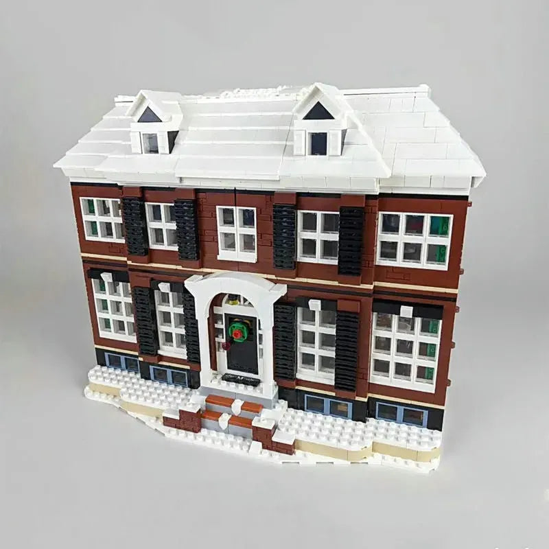 Building Blocks Creative MOC Movie Home Alone House Bricks Toy - 10