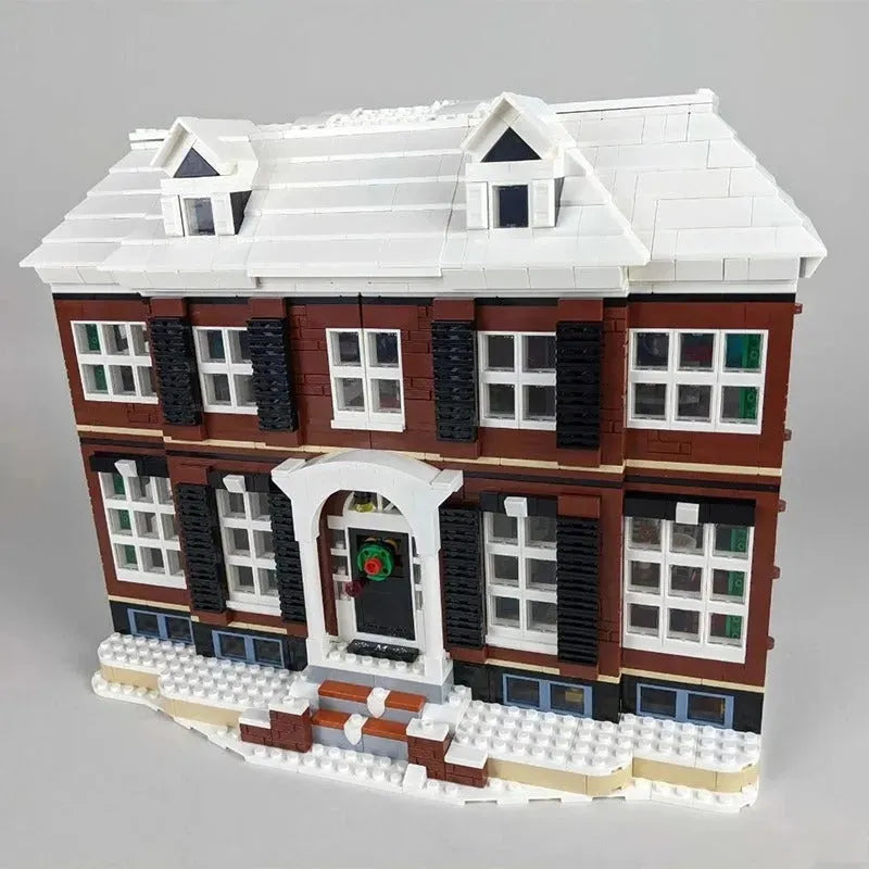 Building Blocks Creative MOC Movie Home Alone House Bricks Toy - 3