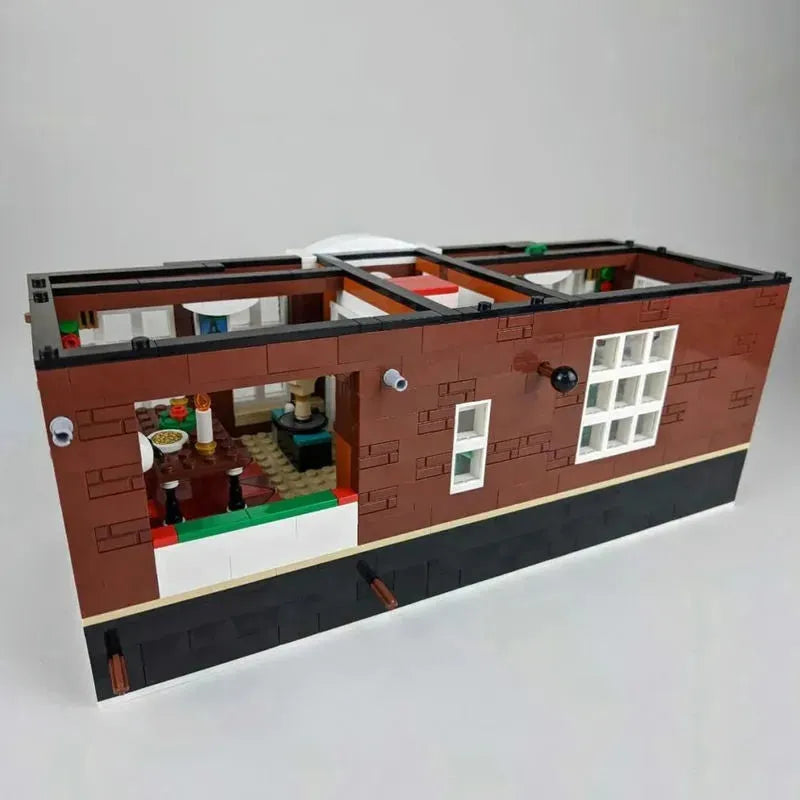 Building Blocks Creative MOC Movie Home Alone House Bricks Toy - 7