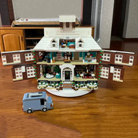 Thumbnail for Building Blocks Creative MOC Movie Home Alone House Bricks Toy - 5