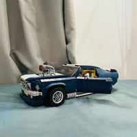 Thumbnail for Building Blocks Creator Expert MOC Ford Mustang Bricks Toys Construction Set Toys - 7
