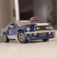 Thumbnail for Building Blocks Creator Expert MOC Ford Mustang Bricks Toys Construction Set Toys - 16