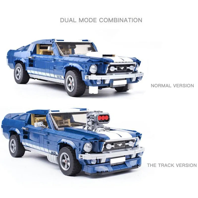 Building Blocks Creator Expert MOC Ford Mustang Bricks Toys - 5