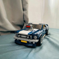 Thumbnail for Building Blocks Creator Expert MOC Ford Mustang Bricks Toys - 19