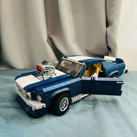 Thumbnail for Building Blocks Creator Expert MOC Ford Mustang Bricks Toys - 9