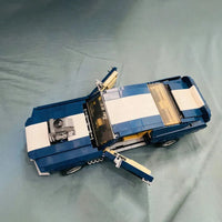 Thumbnail for Building Blocks Creator Expert MOC Ford Mustang Bricks Toys Construction Set Toys - 11