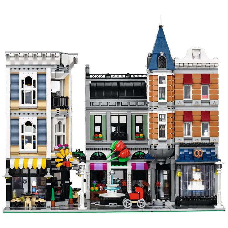Building Blocks Creator City Expert MOC Assembly Square Bricks Toy Canada Construction Set Toys - 2