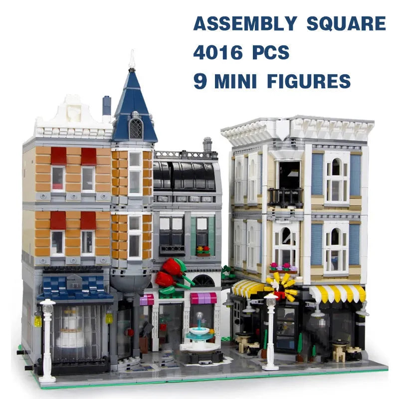 Building Blocks Creator City Expert MOC Assembly Square Bricks Toy Canada Construction Set Toys - 1