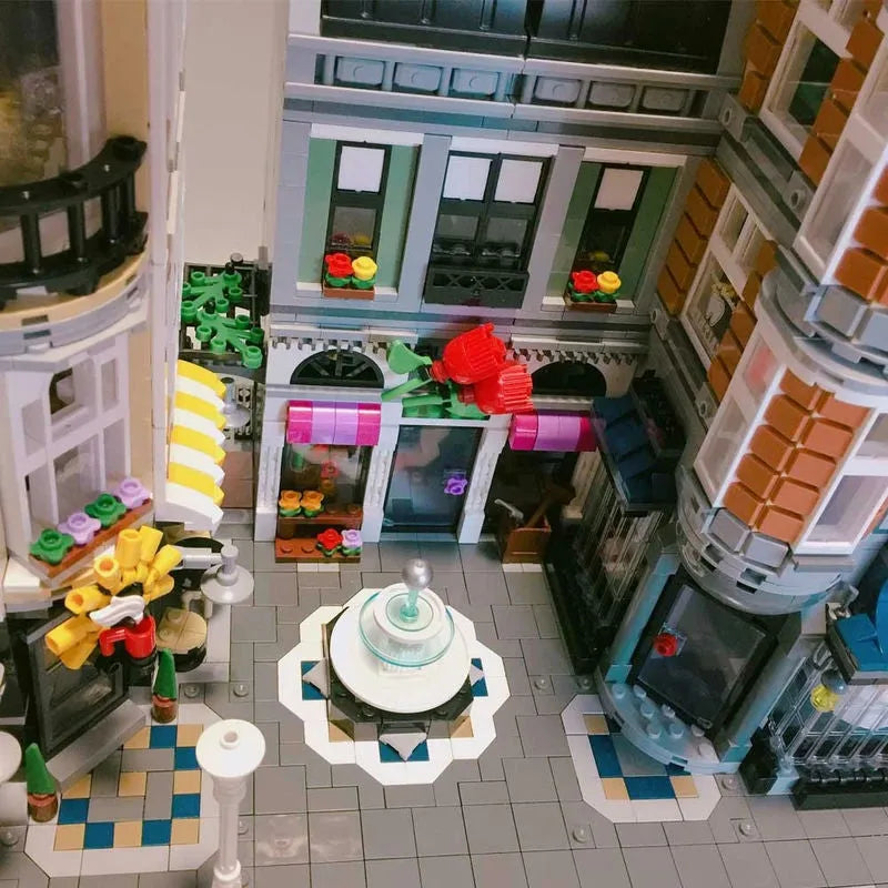 Building Blocks Creator City Expert MOC Assembly Square Bricks Toy Canada Construction Set Toys - 7