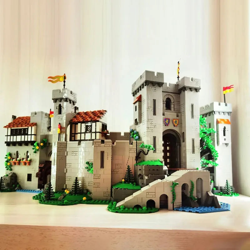 Building Blocks Creator Expert MOC Lion Knight Castle Bricks Toys - 12