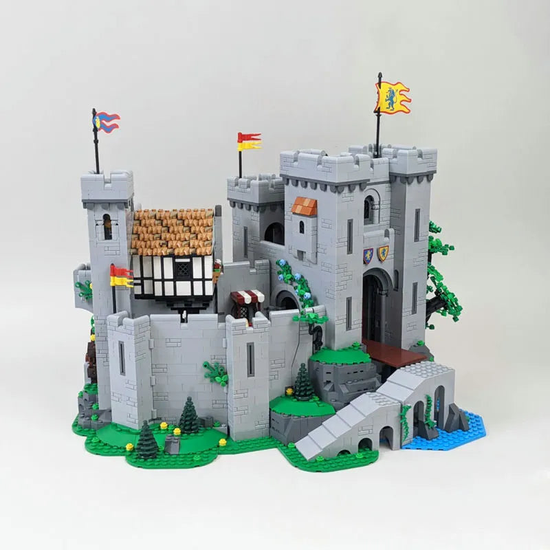 Building Blocks Creator Expert MOC Lion Knight Castle Bricks Toys - 1