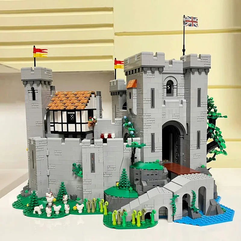 Building Blocks Creator Expert MOC Lion Knight Castle Bricks Toys - 3