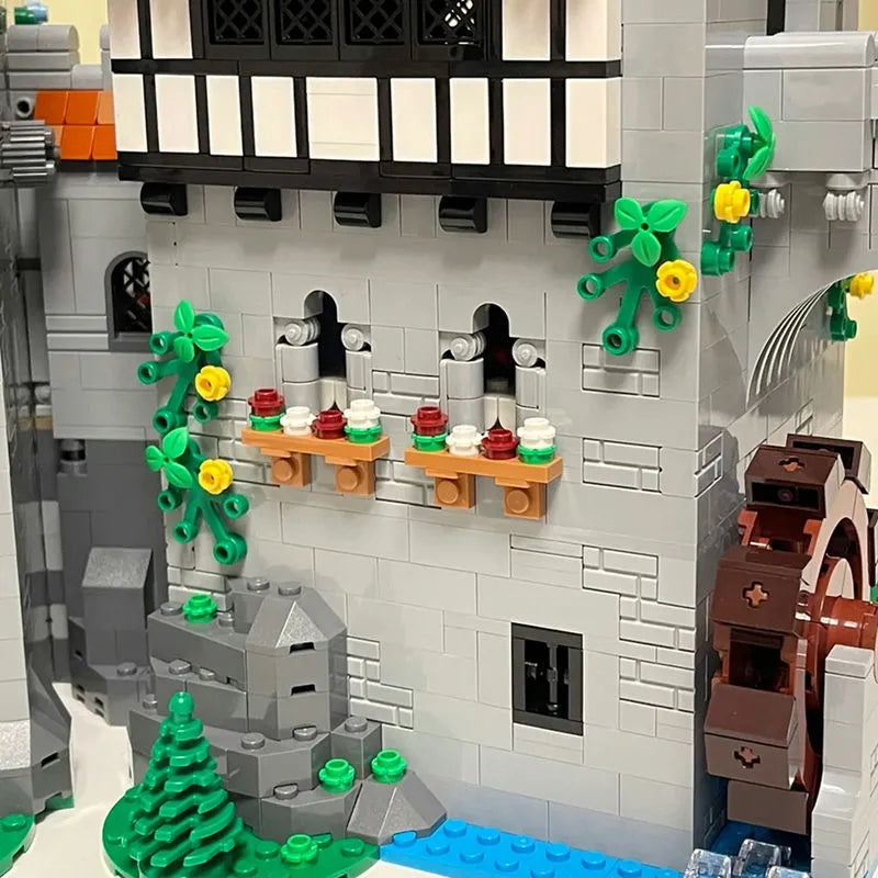 Building Blocks Creator Expert MOC Lion Knight Castle Bricks Toys - 11