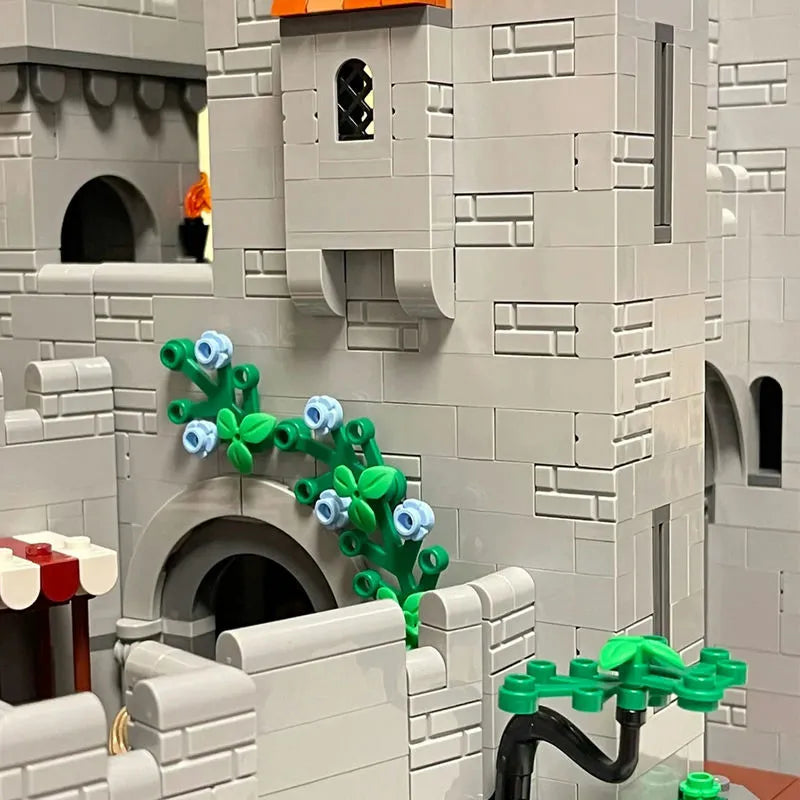 Building Blocks Creator Expert MOC Lion Knight Castle Bricks Toys - 9