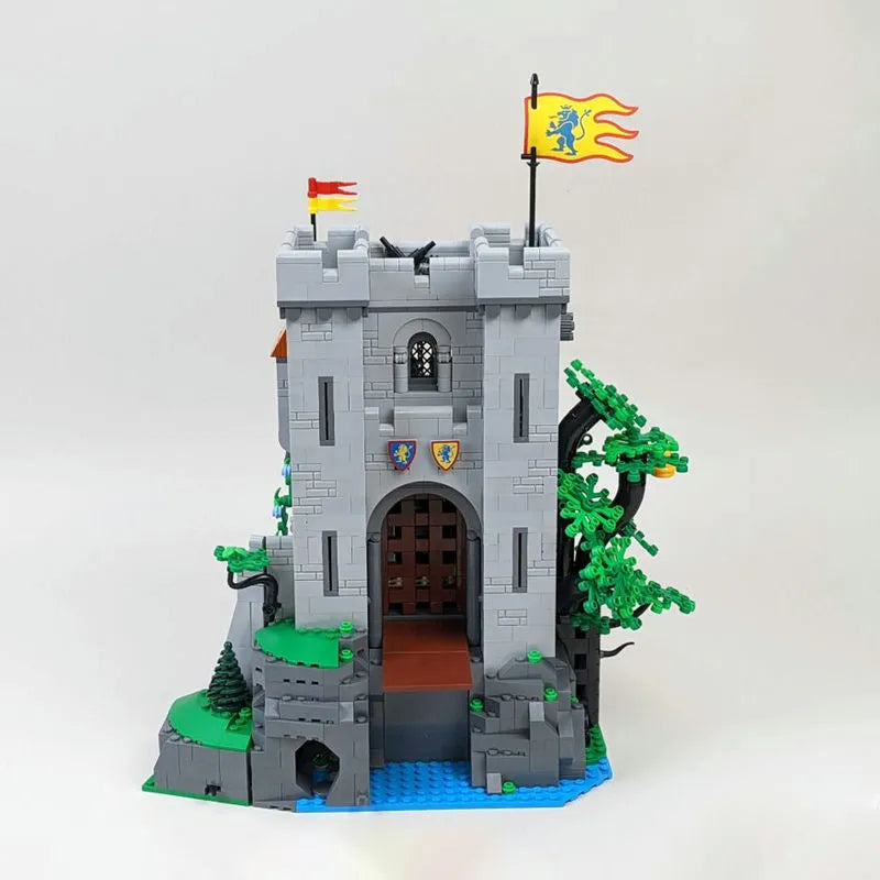 Building Blocks Creator Expert MOC Lion Knight Castle Bricks Toys - 8