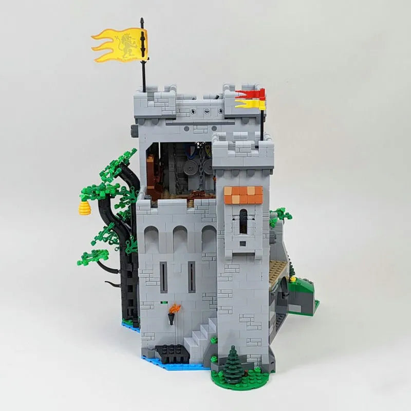 Building Blocks Creator Expert MOC Lion Knight Castle Bricks Toys - 5