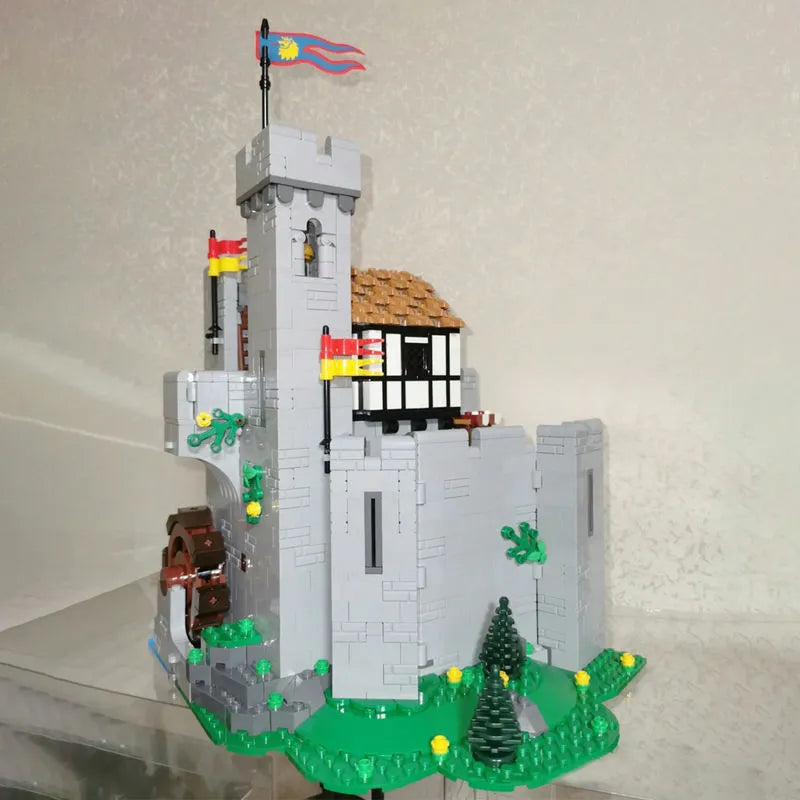 Building Blocks Creator Expert MOC Lion Knight Castle Bricks Toys Construction Set Toys - 13
