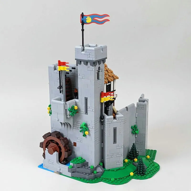 Building Blocks Creator Expert MOC Lion Knight Castle Bricks Toys - 7