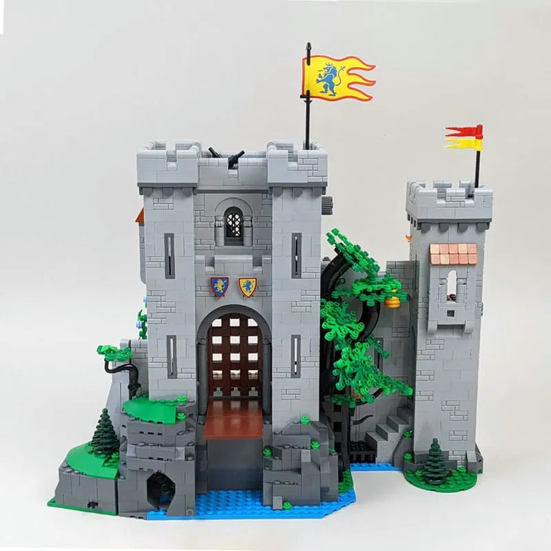 Building Blocks Creator Expert MOC Lion Knight Castle Bricks Toys - 15