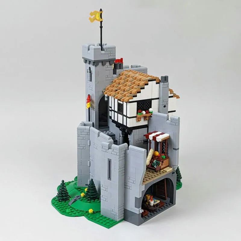 Building Blocks Creator Expert MOC Lion Knight Castle Bricks Toys - 6