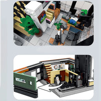 Thumbnail for Building Blocks Creator City Expert MOC The Office Bricks Toys - 8