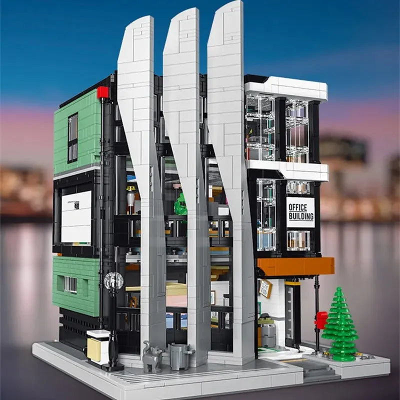Building Blocks Creator City Expert MOC The Office Bricks Toys - 1