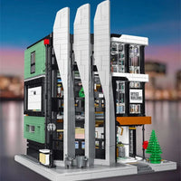 Thumbnail for Building Blocks Street City Experts MOC The Office Bricks Toys - 3