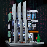 Thumbnail for Building Blocks Street City Experts MOC The Office Bricks Toys - 2