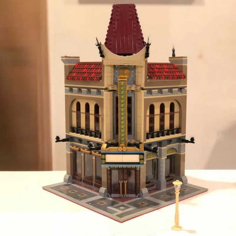 Building Blocks City Creator Expert MOC Palace Cinema Bricks Toy Canada - 10