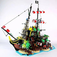 Thumbnail for Building Blocks MOC Ideas Pirates Barracuda Bay Ship Bricks Toys - 1
