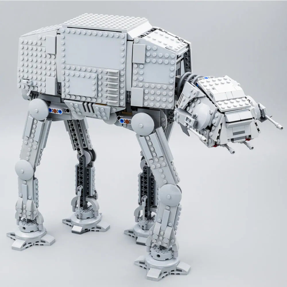Building Blocks MOC Star Wars AT-AT Walker Luke Skywalker Bricks Toys - 1