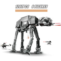 Thumbnail for Building Blocks Star Wars MOC AT - AT Luke Walker Skywalker Bricks Toy - 3
