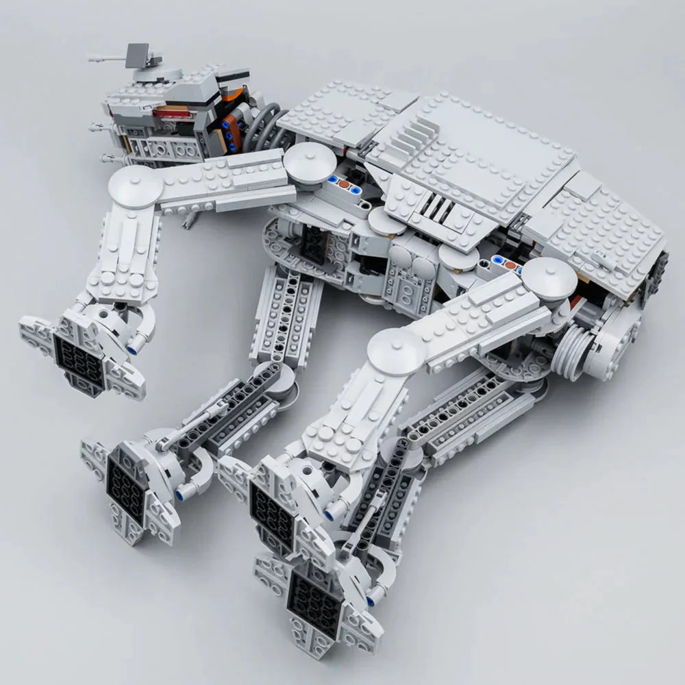 Building Blocks Star Wars MOC AT-AT Luke Walker Skywalker Bricks Toy - 2