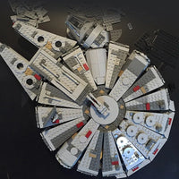 Thumbnail for Building Blocks Star Wars MOC Millennium Falcon 05007 Bricks Toy - 13