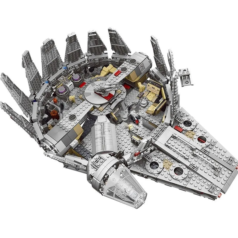 Building Blocks Star Wars MOC Millennium Falcon 05007 Bricks Toy - 2