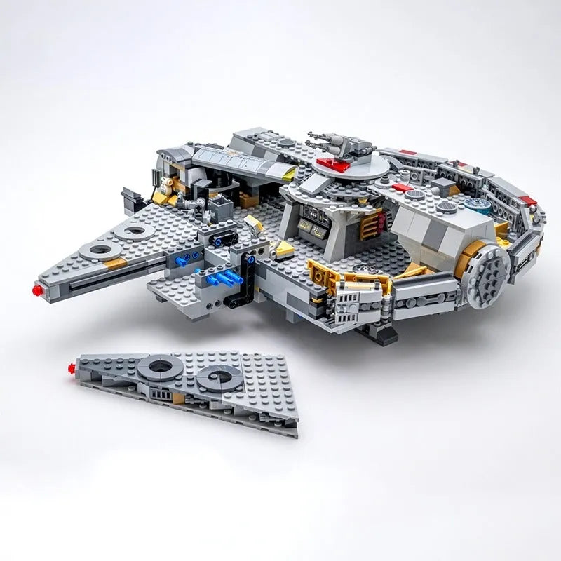 Building Blocks Star Wars MOC Millennium Falcon 05007 Bricks Toy - 7