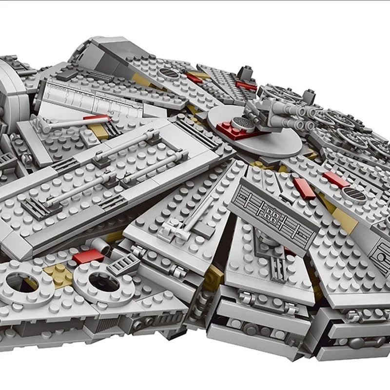 Building Blocks Star Wars MOC Millennium Falcon 05007 Bricks Toy - 6