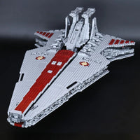 Thumbnail for Building Blocks Star Wars MOC UCS Venator Republic Attack Cruiser Bricks Toy - 3