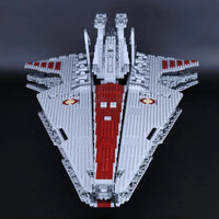 Thumbnail for Building Blocks Star Wars MOC UCS Venator Republic Attack Cruiser Bricks Toy - 5