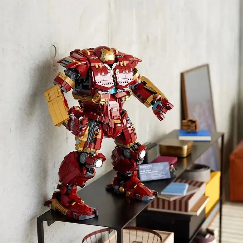 Building Blocks Super Hero Iron Hulkbuster MOC Marvel Avengers Bricks Toys Construction Set Toys - 6