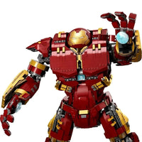 Thumbnail for Building Blocks Super Hero Iron Hulkbuster MOC Marvel Avengers Bricks Toys - 1