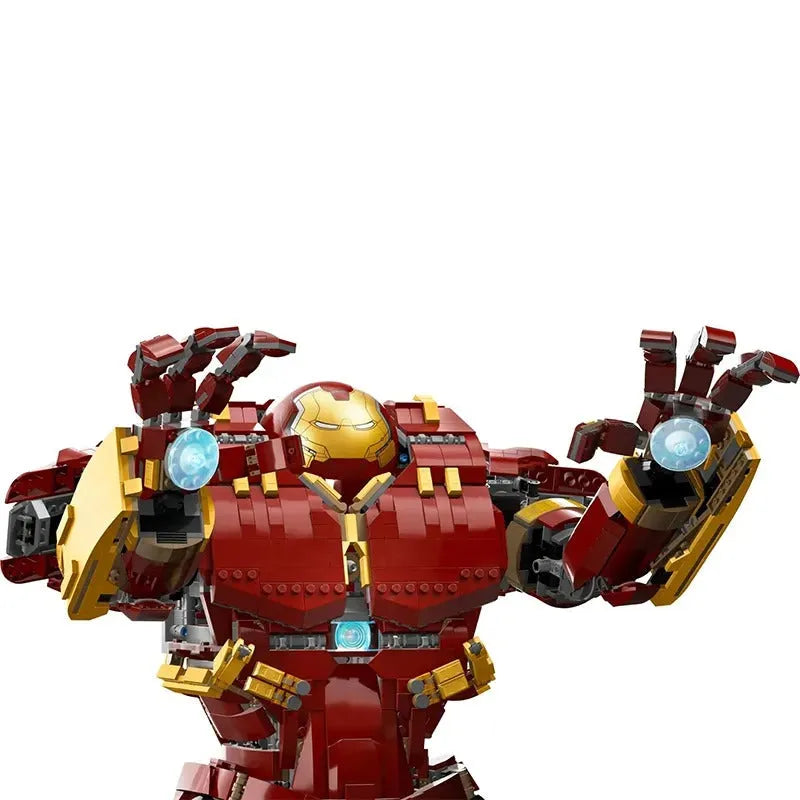 Building Blocks Super Hero Iron Hulkbuster MOC Marvel Avengers Bricks Toys - 4