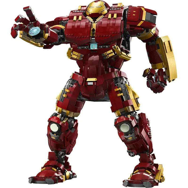 Building Blocks Super Hero Iron Hulkbuster MOC Marvel Avengers Bricks Toys - 2